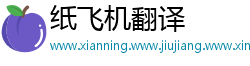 纸飞机翻译